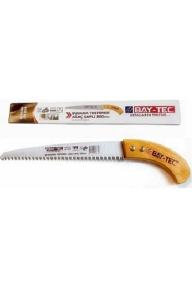 Baytec Ağaç Saplı Budama Testere Ahşap Saplı Oval 300 mm BAY-TEC-MK4540 ürün görseli 1