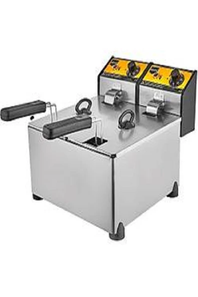 ozbience 3+3 çiftli Lt Elektrikli Fritöz, Pratik ve Hızlı Pişirme Cihazı ürün görseli 1