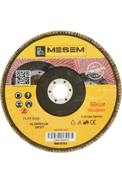 YEB  115x22x60 Kum Flap Disk Zımpara ürün görseli 1
