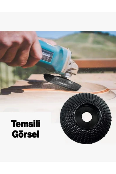 Meşem Ahşap Eğe Törpüleme Diski 125 mm - Resim 5