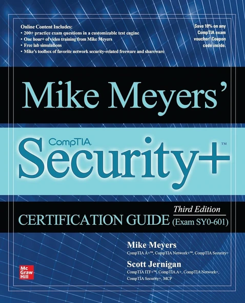 Mike Meyers' CompTIA Security+ Certification Guide,(Exam SY0-601) 3rd Edition Mike Meyers Scott Jernigan ürün görseli 1