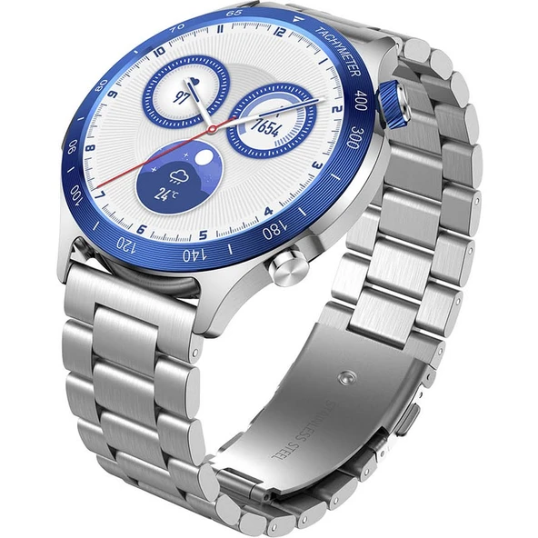Inteya Hiwatch Pro Max Amoled Ekran Akıllı Saat Silver - Resim 3