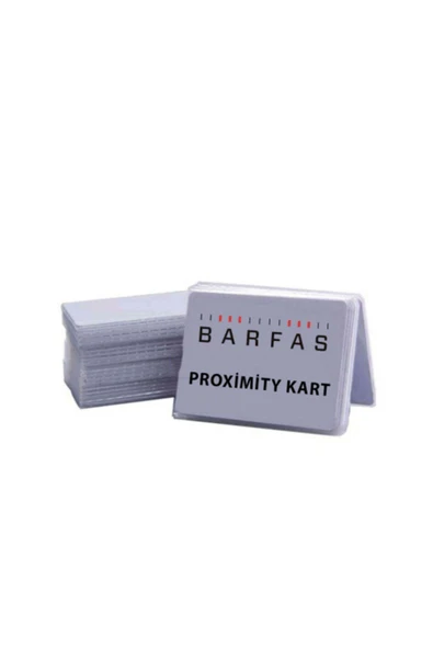 BARFAS Proximity (125 Khz) Personel Kartı 100'lü - Bg0303 ürün görseli 1