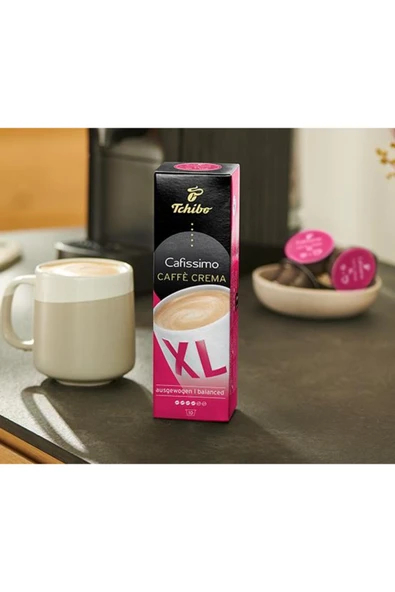 Tchibo Cafissimo Caffé Crema XL Wake Up 10lu Kapsül - Resim 3