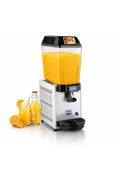 Remta 20 Litre Tekli Şerbet Soğutucu Gri - ST10 ürün görseli 1