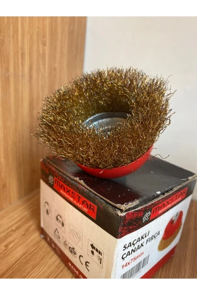 Maxstar Saçaklı Çanak Fırça 75mm - Resim 3