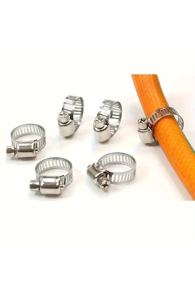 TORK 10-16 Mm Ayarlı Hortum Kelepçesi Kalınlık 8,5mm (5 Adet) ürün görseli 1
