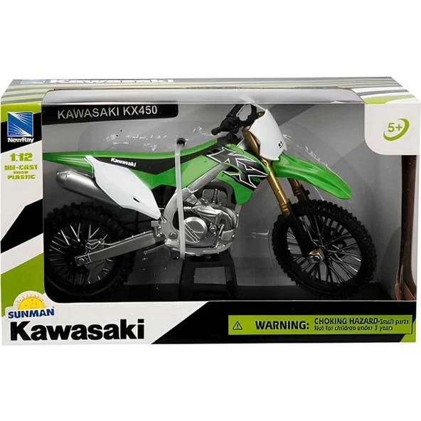 1:6 Kawasaki KX 450F 2012 Model Motor - Resim 2