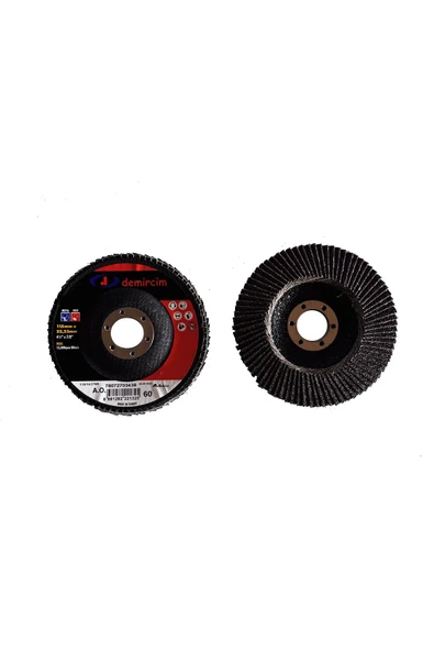 60 Kum 115x22  Flap Disk Zımpara 10 Adet ürün görseli 1