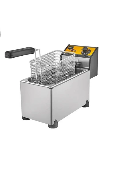 Remta R90 3 lt Tekli Kapaklı Elektrikli Fritöz 2500 W ürün görseli 1