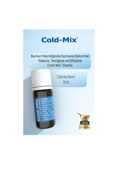 Cold-Mix Cold Mix Inhaler Damla 5 Ml - Resim 2