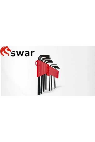 SWAR 180 MM 9,lu Düz Allen Seti - Resim 3