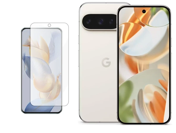 Google Pixel 9 Pro 5G ile Uyumlu Mat 9H Nano Ekran Koruyucu Parmak İzi Bırakmaz ürün görseli 1