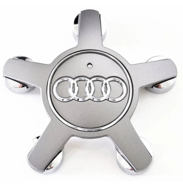 AUDI A3 A4 A6 A8 Q5 TT R8 Jant Göbeği GRİ 4F0601165N ürün görseli 1