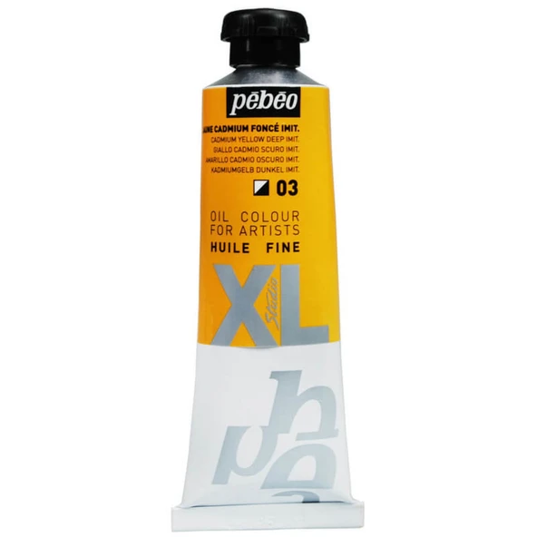 PEBEO HUILE FINEXL YĞL BY 37ml Cadmium Yellow Deep ürün görseli 1