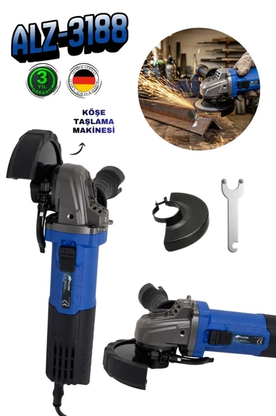 Allizer ALZ-3188 990W Profesyonel Taşlama Makinesi 115mm ürün görseli 1
