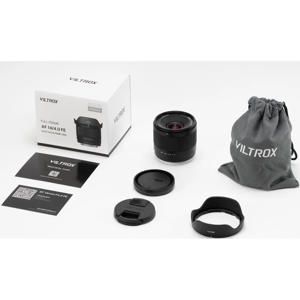 Viltrox AF 14mm F4 Air FE Sony E Mount Full Frame Lens ürün görseli 1