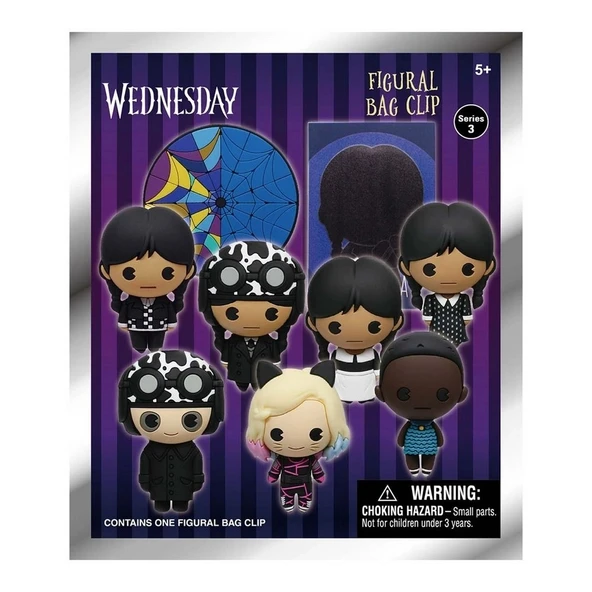 Wednesday Klipsli Figür Seri 3 - Resim 3