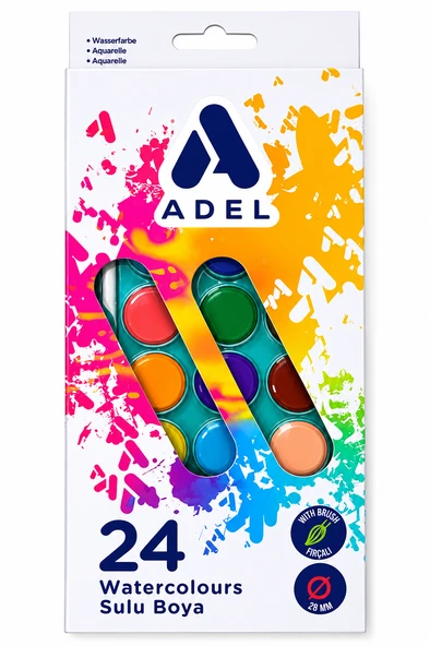 ADEL SULU BOYA 24 LÜ ürün görseli 1