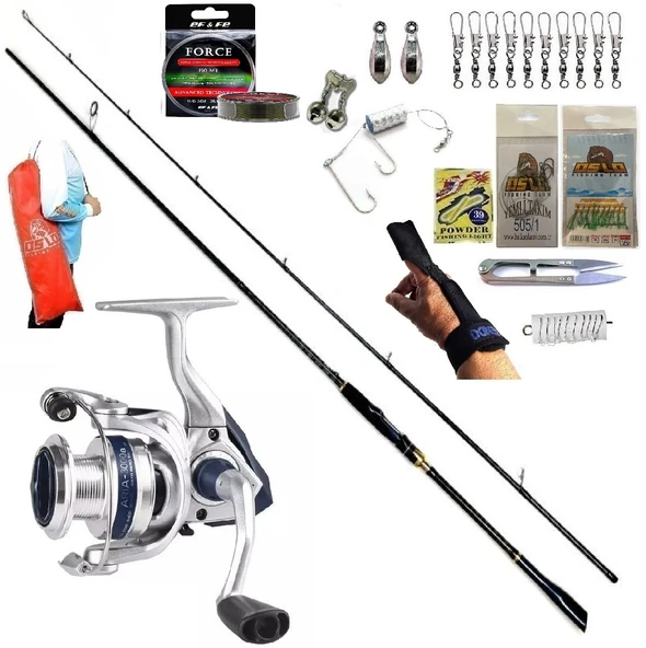 Okuma Aria 4000 270cm 8-42gr Oslo Zen Pro Kıyı Spin Olta Takımı Seti ürün görseli 1