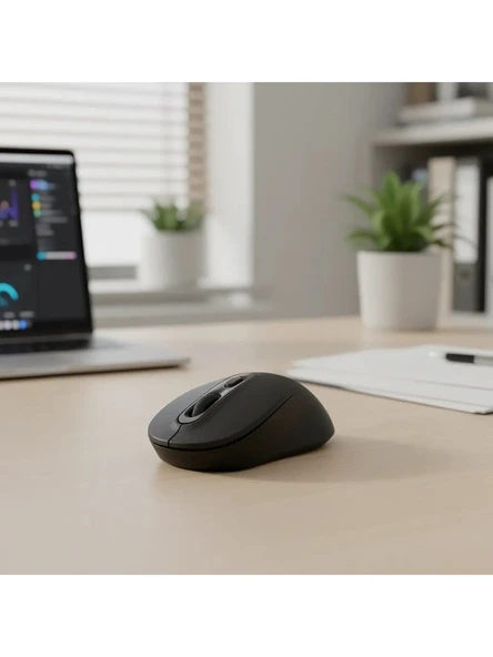 INCA IWM-288T  BLUETOOTH + WIRELESS ERGONOMIC DESIGN SILENT  MOUSE - Resim 4