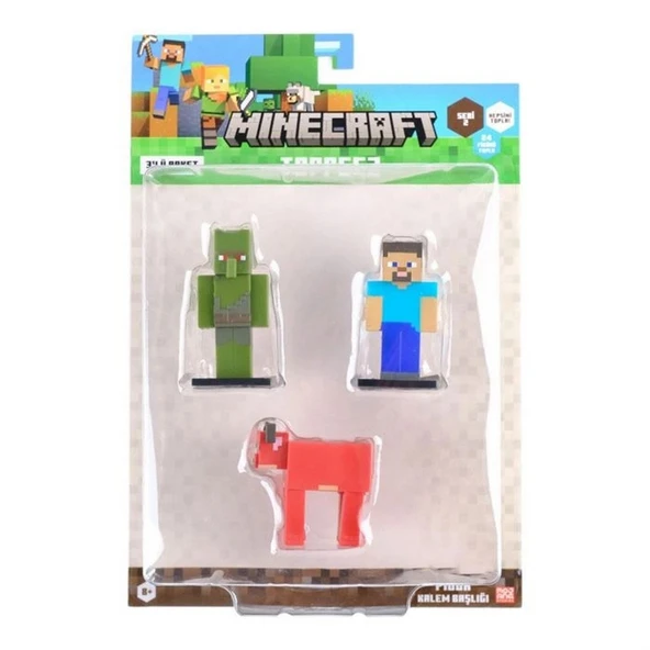 3D Toppeez 3'lü Figür Seti Seri 2 - Resim 5