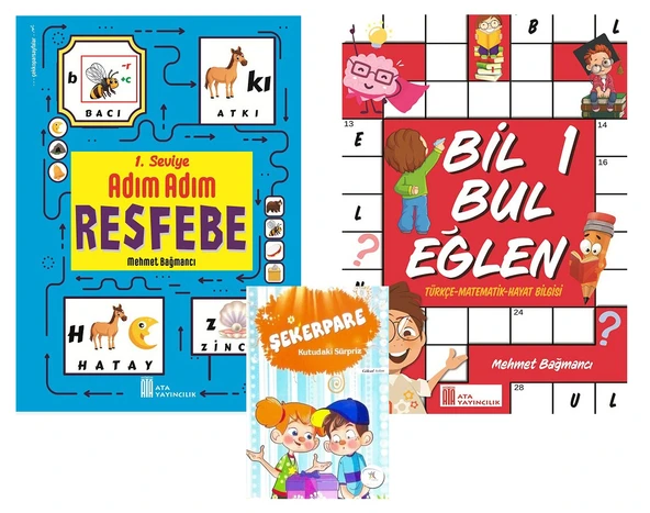 Ata 1.Sınıf Resfebe + Bil Bul Eğlen - Resim 3