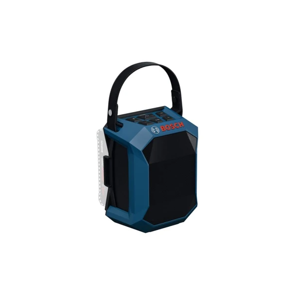 Bosch Professinal GPB 18V-1 C Bluetooth Şantiye Hoparlörü (18V - IP54 - USB Şarj) Solo - 06014A7000 ürün görseli 1