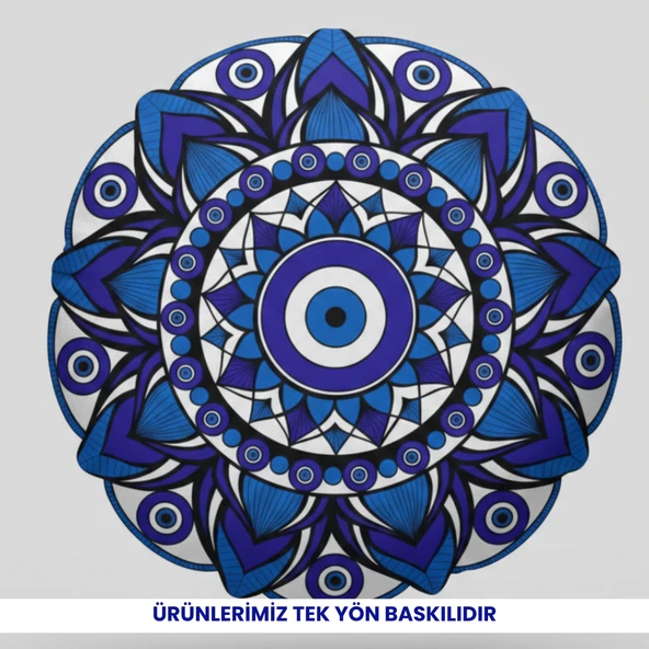 Kurşun Döktüren - 45x45 cm dijital baskı dekoratif boncuk silikon dolgulu yastık ürün görseli 1