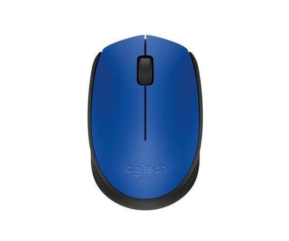 Logitech M171 Nano Alıcılı Kablosuz Mavi Mouse 910-004640 ürün görseli 1