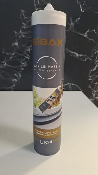 SİBAX AKRİLİK MASTİK BEYAZ 450 Gr ürün görseli 1