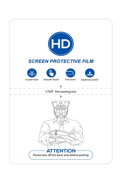 Urr EPU HD Makine Nano Tablet Ekran Koruyucu 20 Adet - Şeffaf ürün görseli 1