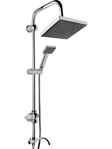 BEYAZSU ROBOT DUŞ SETİ - FLAT DUŞ SETİ - KARE SİYAH ürün görseli 1
