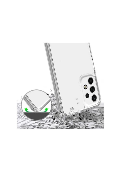 Abatech Samsung A32 Şeffaf Telefon Kılıfı ürün görseli 1
