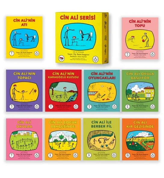 Cin Ali Hikaye Kitapları Serisi 10 Kitap ürün görseli 1
