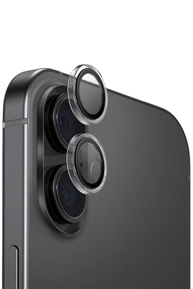 URR  iPhone 17 PC Clear Lens Koruyucu - Şeffaf - Resim 2