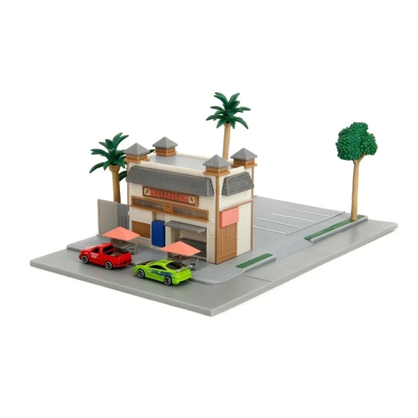 Hızlı  Öfkeli Toretto´s Café Nano Sahne Diaroma Modellemesi ürün görseli 1