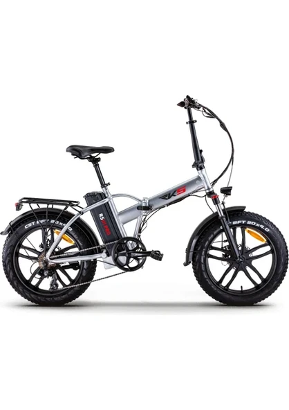 RKS Rs3 Pro Elektrikli Bisiklet Gri ürün görseli 1