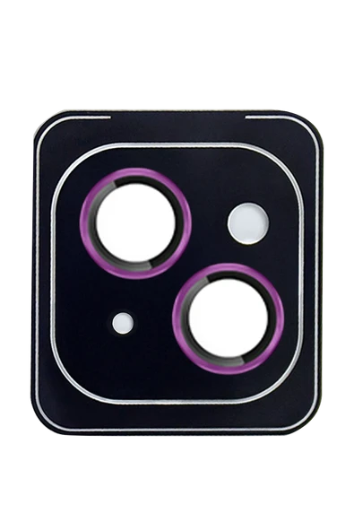 URR iPhone 13 Fan Series AR Kamera Lens Koruyucu - Pembe ürün görseli 1