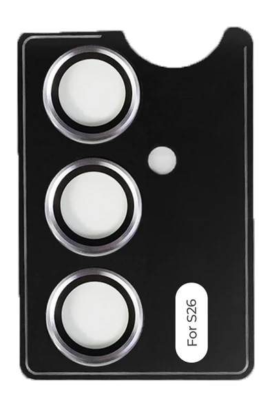 URR Samsung Galaxy S26 AR Kamera Lens Koruyucu - Gümüş ürün görseli 1