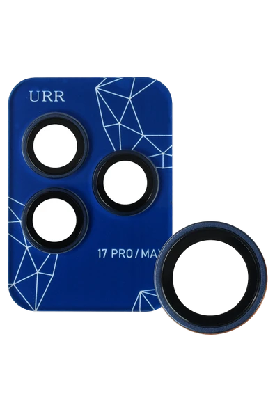 URR  iPhone 17 Pro Max Sapphire PVDSS Kamera Lens Koruyucu - Lacivert ürün görseli 1