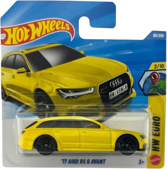 Hot Wheels Tekli Arabalar '17 AUDI RS6 AVANT JJJ33 ürün görseli 1
