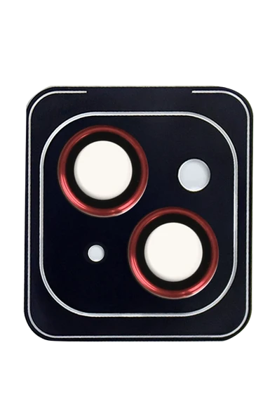 URR  iPhone 14 Fan Series AR Kamera Lens Koruyucu - Kırmızı ürün görseli 1