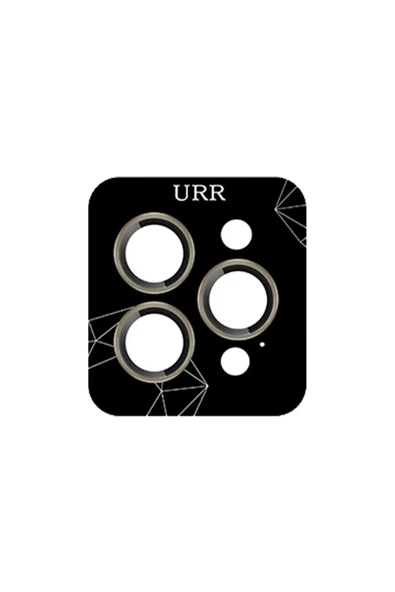 URR iPhone 16 Pro Max Fan Series AR Kamera Lens Koruyucu - Natural Grey ürün görseli 1