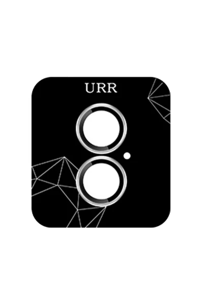 URR iPhone 16 3D PVD Dioxide Kamera Lens Koruyucu - Gümüş ürün görseli 1