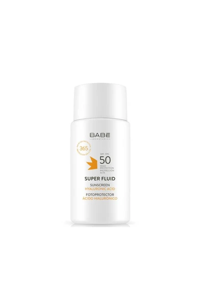 Babe Facial Sunscreen Super Fluid SPF50 50ml ürün görseli 1