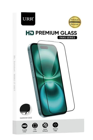 URR Samsung Galaxy S26 Plus Fans Series Premium HD Cam Ekran Koruyucu - Siyah ürün görseli 1