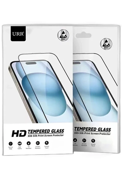 URR Samsung S25 Edge 2.5D Antidust HD Cam Ekran Koruyucu - Siyah ürün görseli 1
