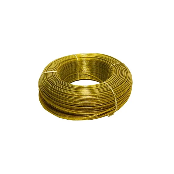 İZOLELİ ÇELİK HALAT 3 MM ( 1 METRE FİYATIDIR ) ürün görseli 1