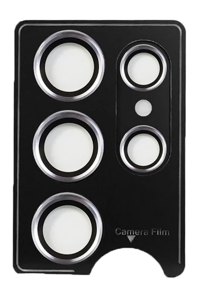 URR Samsung Galaxy S25 Ultra AR Kamera Lens Koruyucu - Gümüş ürün görseli 1
